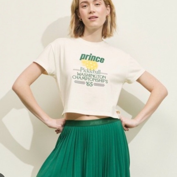 Prince Pickleball x Target Women’s Cropped Short Sleeve Tee NEW! - Picture 1 of 1